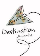 reizen kaart met een papiere vlieger destination